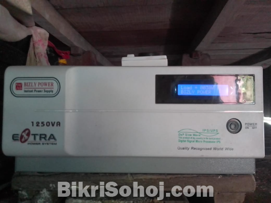 1250 VA 1050 Watt লোড সম্পন্ন আইপিএস বিক্রয় হবে